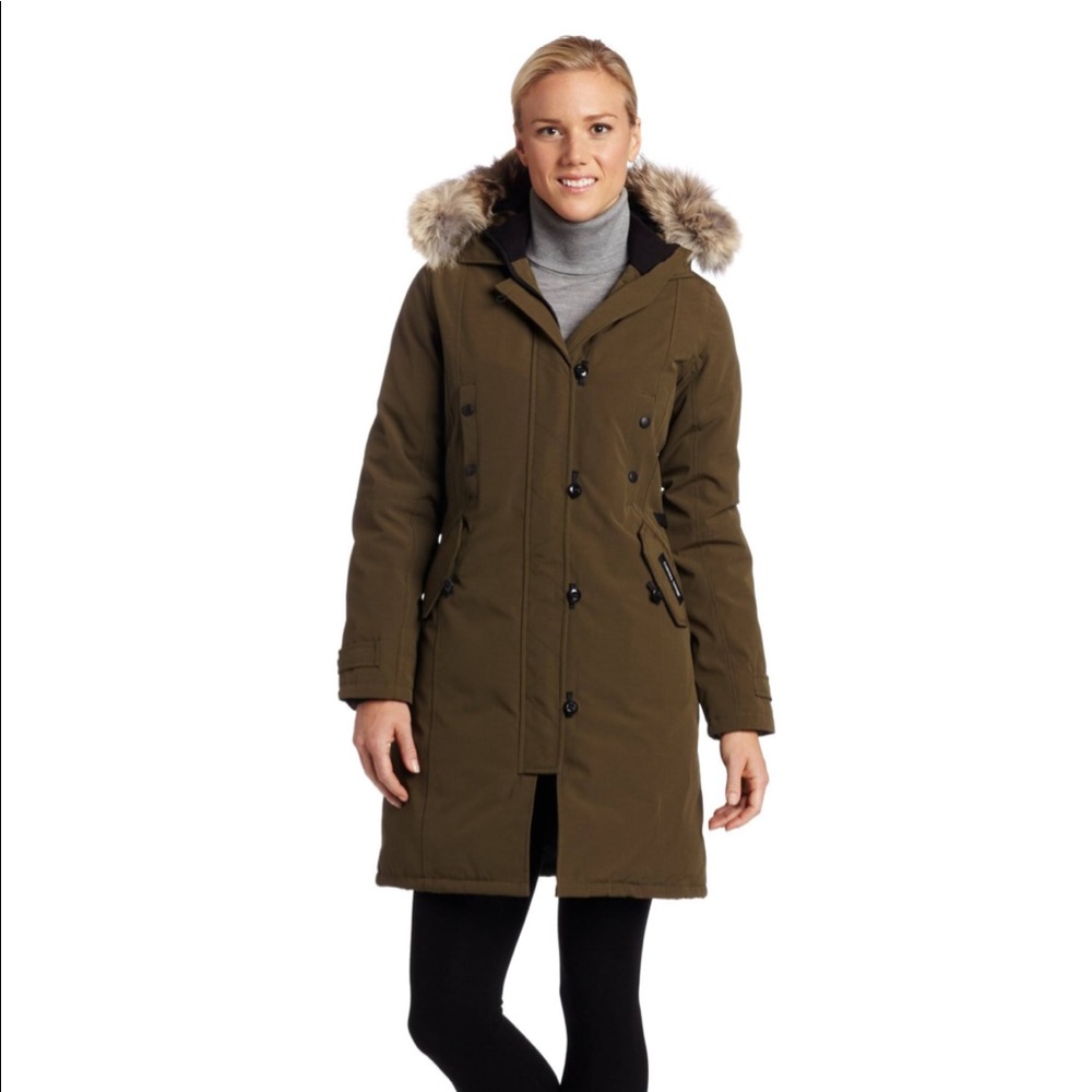 Canada Goose Kensington Parka Green Size Small